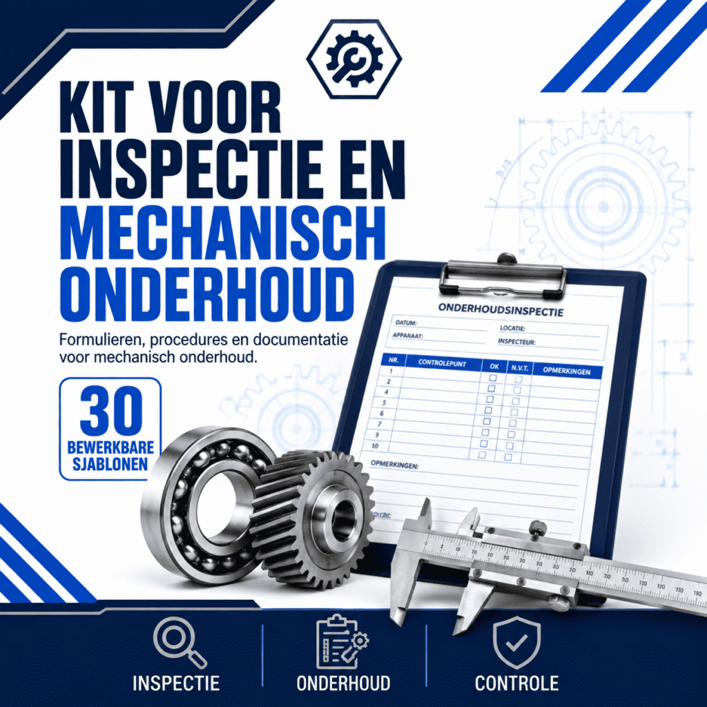 Kit de Inspeção e Manutenção Mecânica