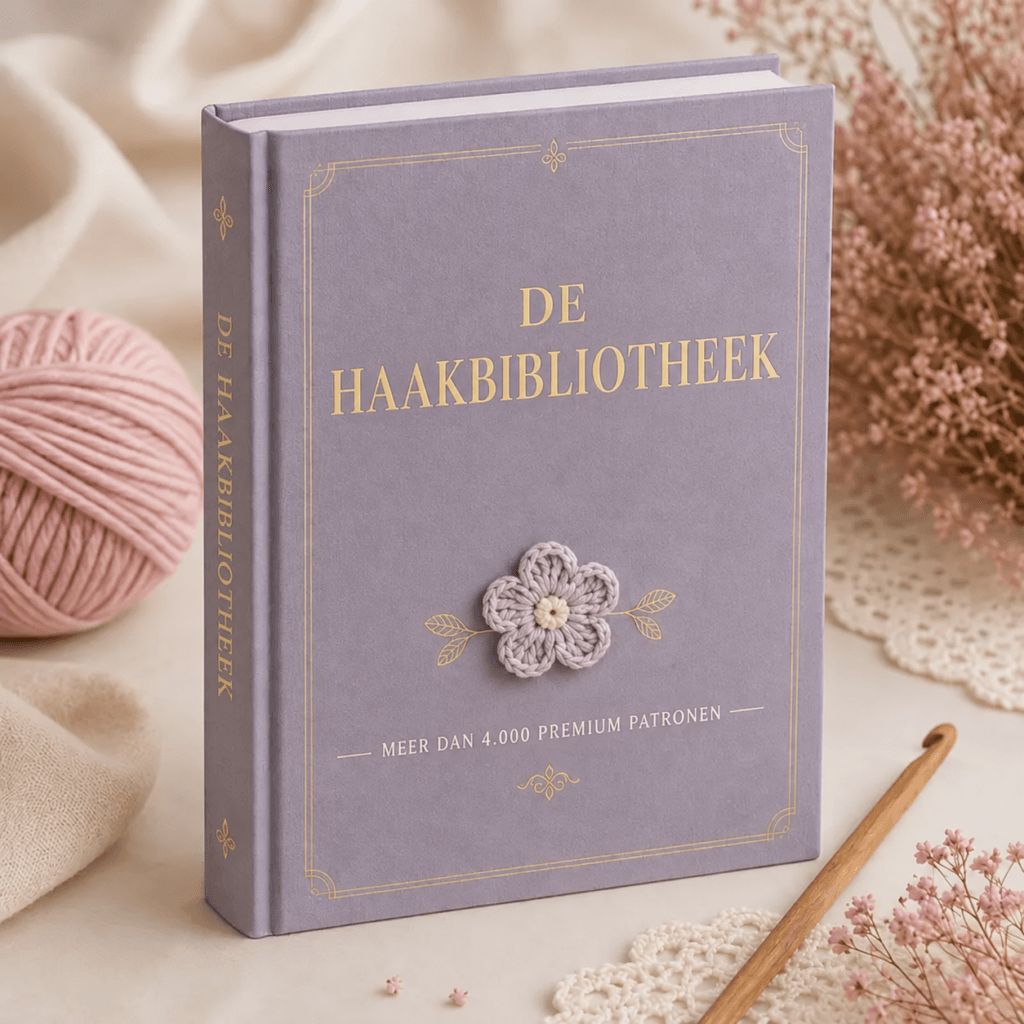 The Crochet Library – Mais de 4.000 modelos premium classificados por categoria + 7 bónus exclusivos
