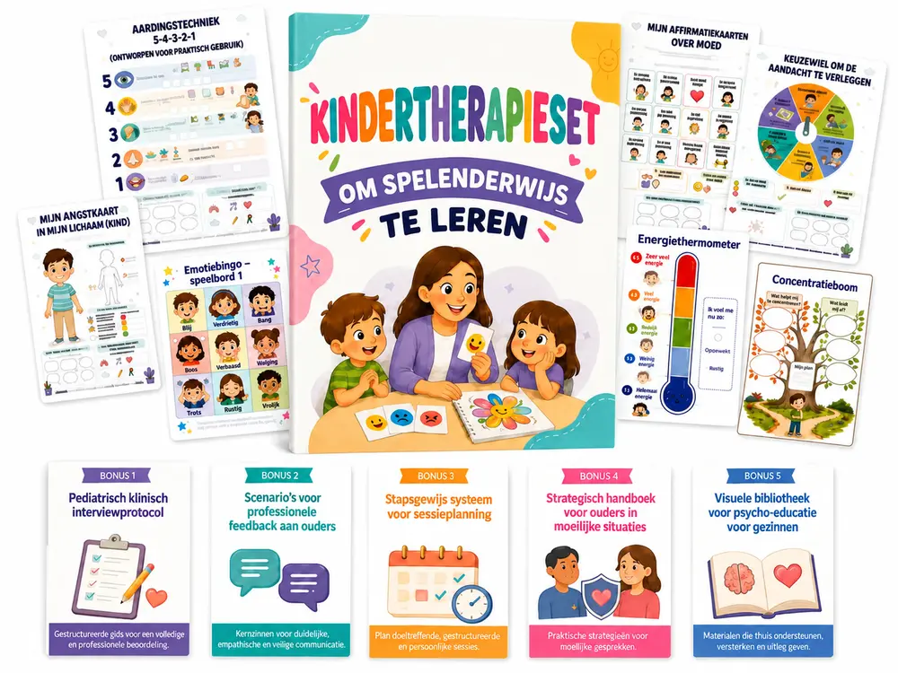 Kit de Ferramentas de Terapia Infantil