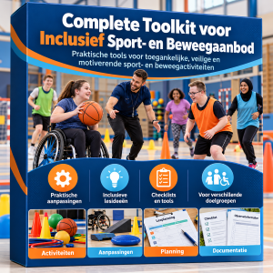 Kit de ferramentas completo para oferta de desporto e exercício inclusivo