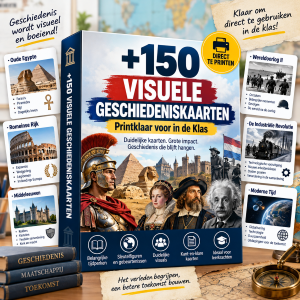 +150 mapas de história visual — prontos a imprimir para a sala de aula