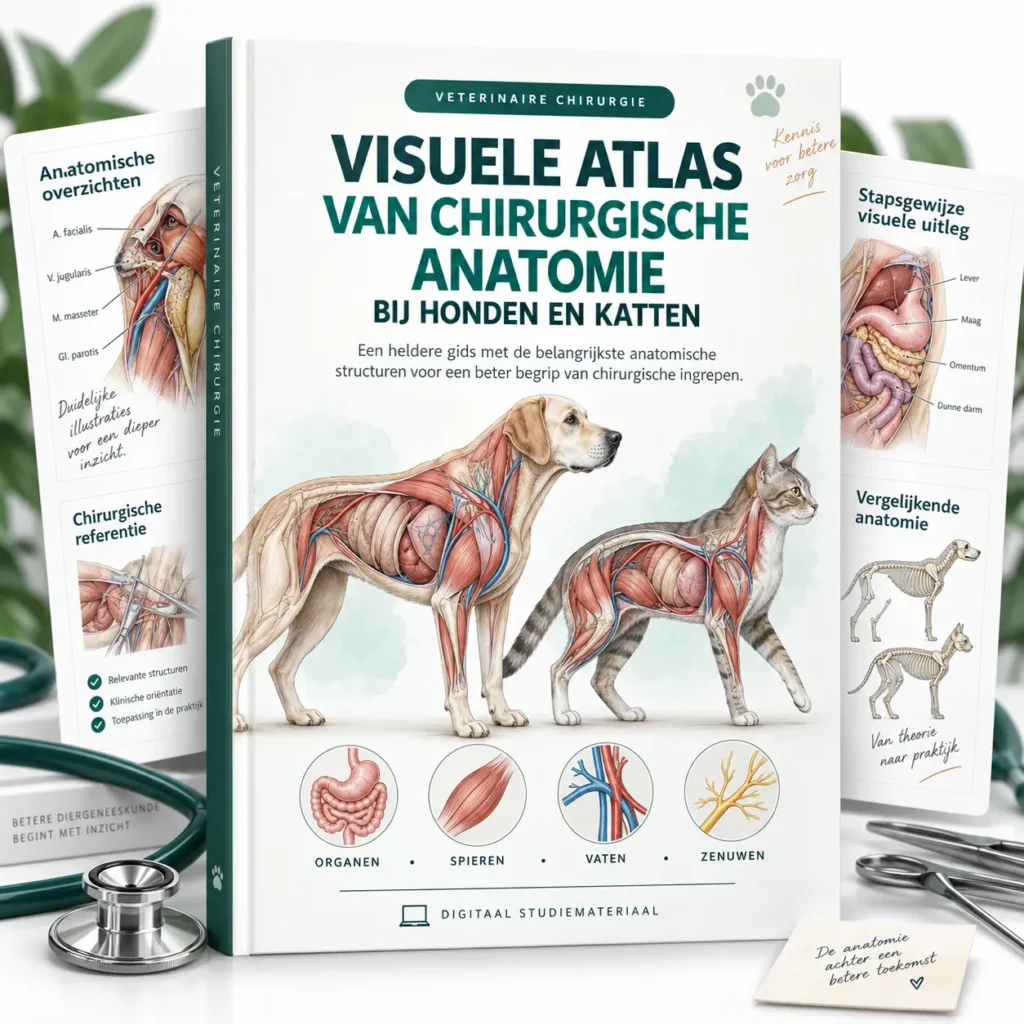 Atlas Visual da Anatomia Cirúrgica de Cães e Gatos